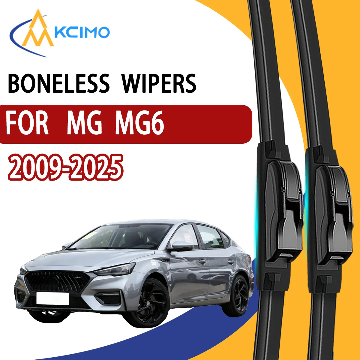 

2Pcs Front Windshield Wiper Blades For MG MG6 2009-2025 Windscreen Window Car Accessories