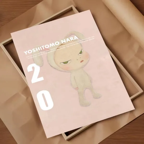 Yoshitomo نارا الفن سلسلة المشارك طباعة قماش صور المنزل لغرفة المعيشة وغرفة النوم جدار ديكور حديث اللوحة بدون إطار