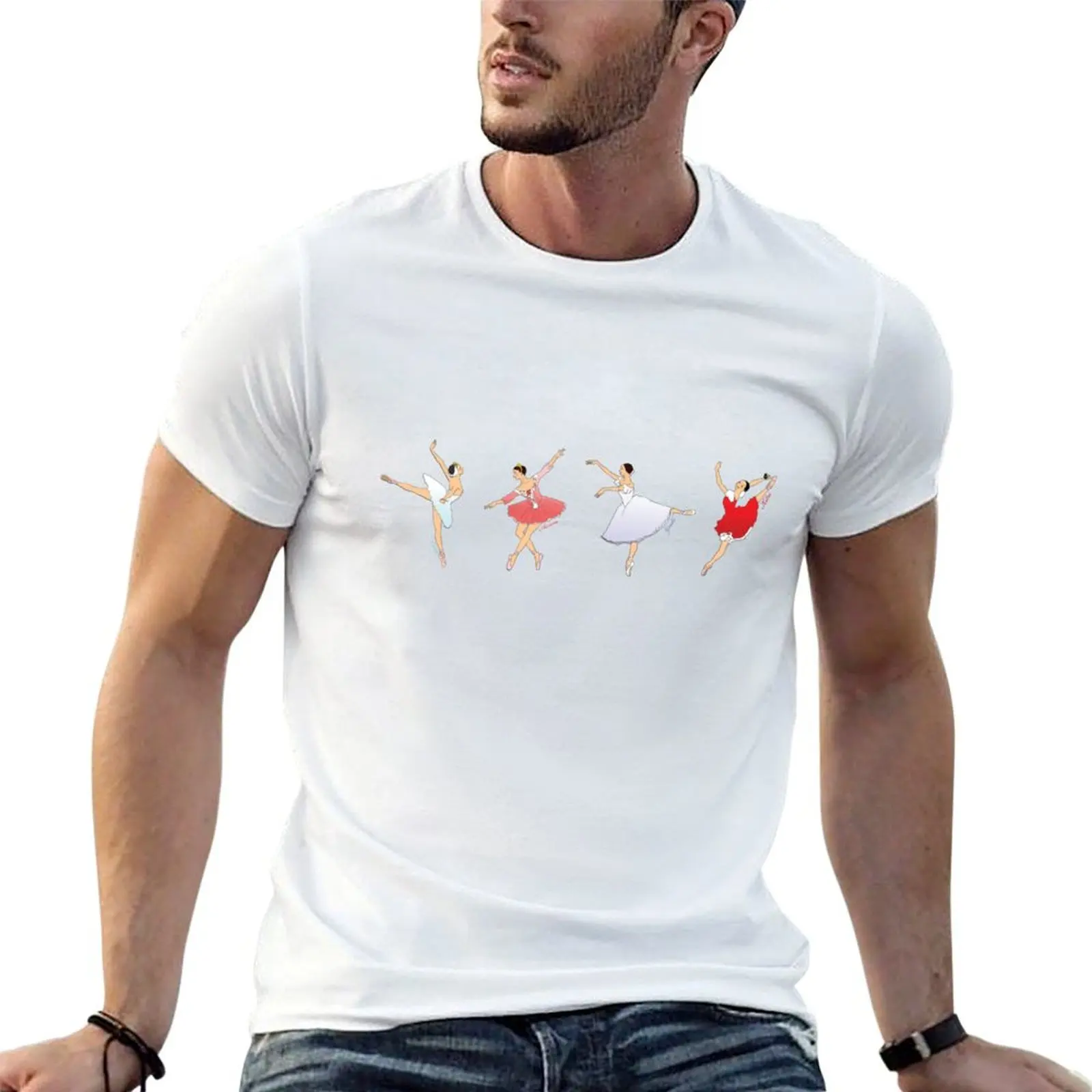 Odette, Aurora, Giselle and Kitri T-Shirt Big and Tall Loose Fit T-Shirt