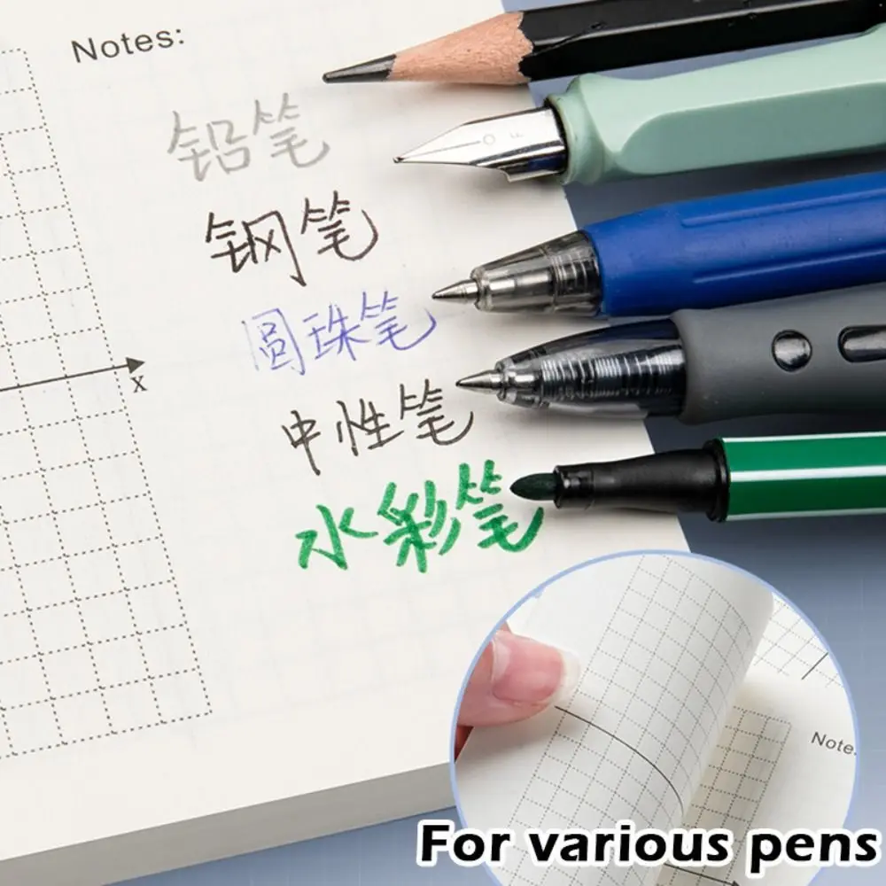 Minimalist 64K Notepad Tearable With Axis Draft Book Portable Quadrant Drawing Paper Math Exercises
