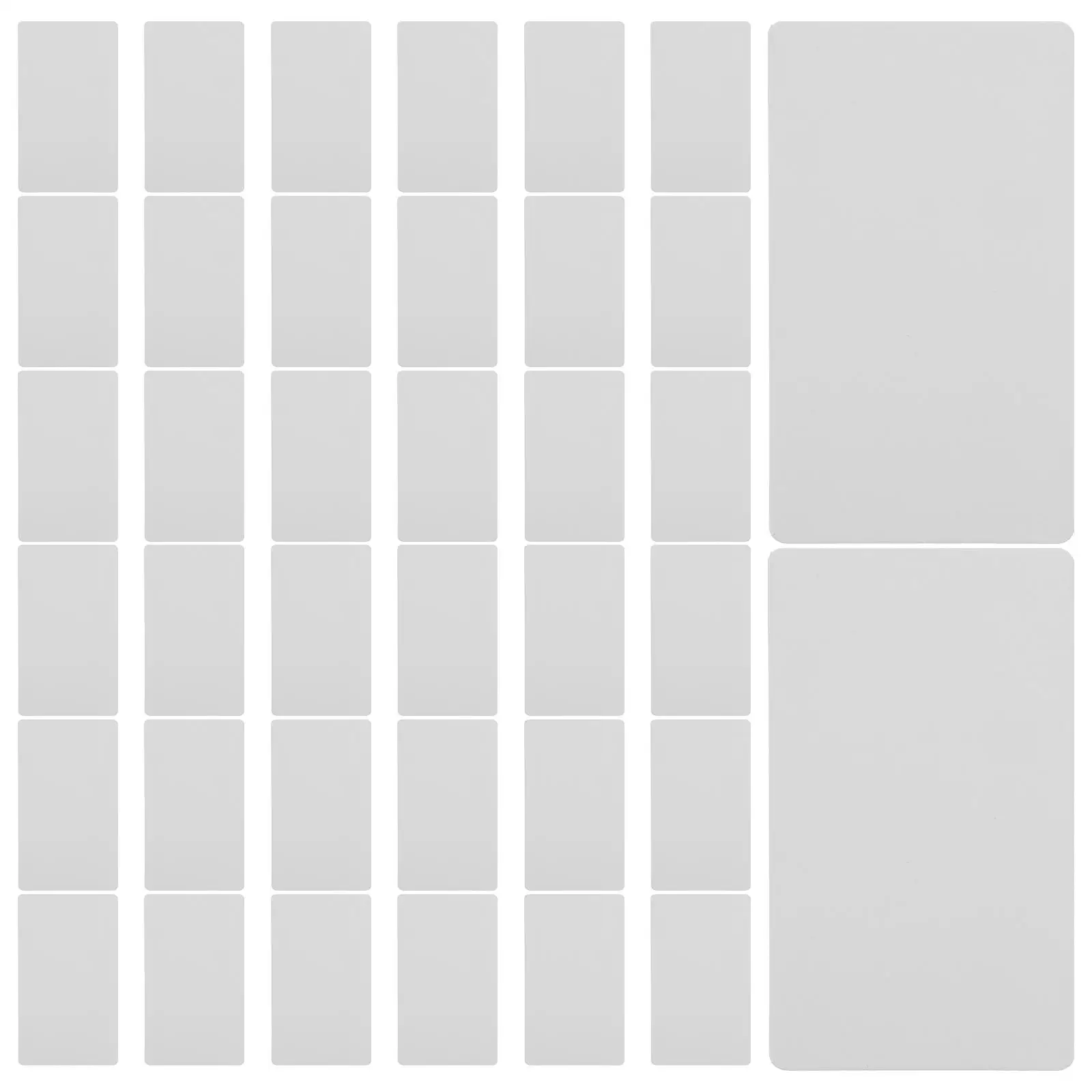 Note Card Solid Number Blank Cards Notecards Scrapbook Scrapbooking Sticky