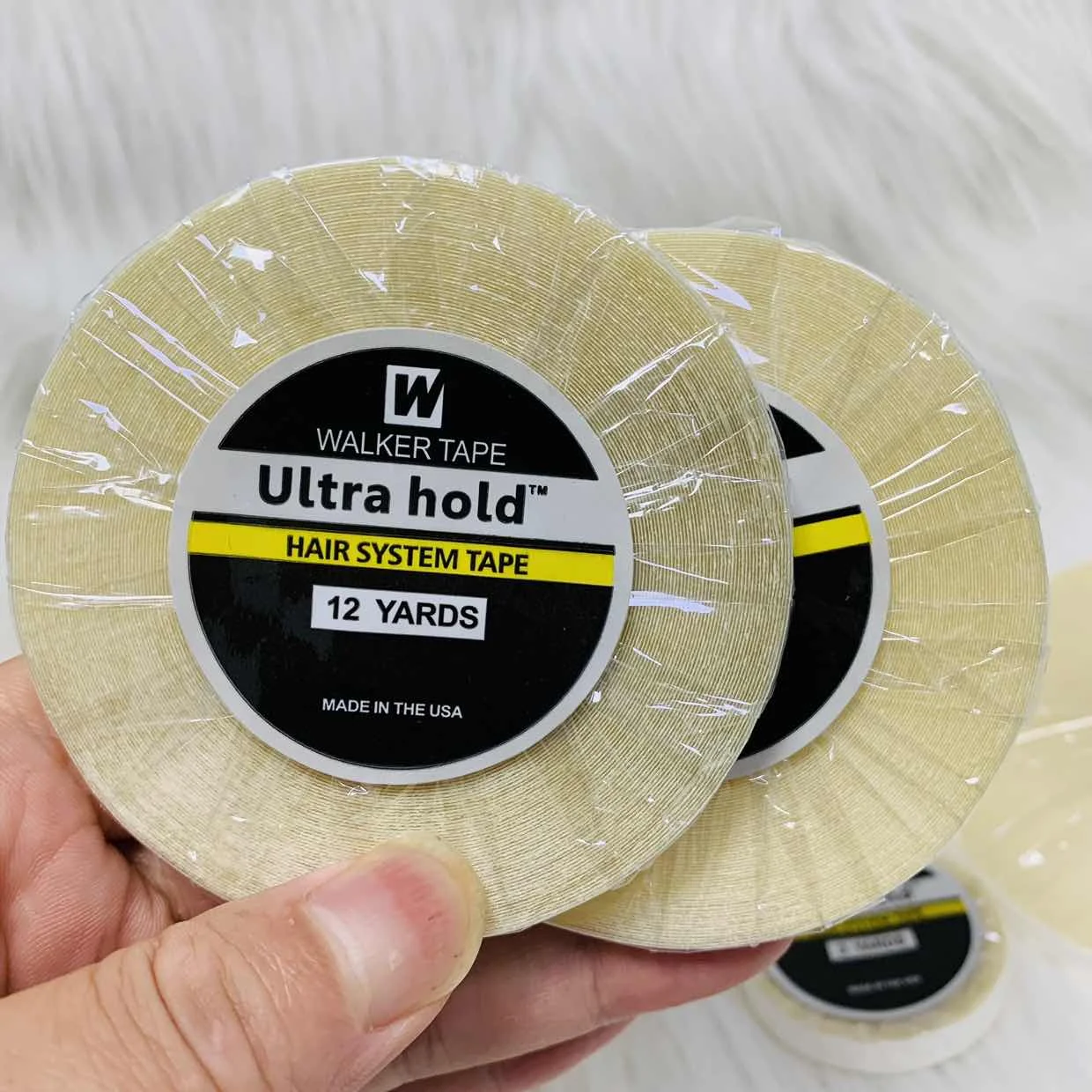 Lace Wig tape glue for hair extensions Ultra Hold Adhesive Tape glue for wig 3/12/36 Yard Lace Wig Glue Hair System Tape For Tou image 3