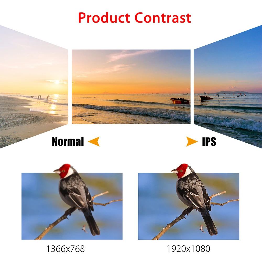 Eyoyo EM12K Mini TV LCD da 11.6 pollici 1920x1080P Monitor IPS HDMI BNC VGA Display telecomando con ingresso USB per Computer Office