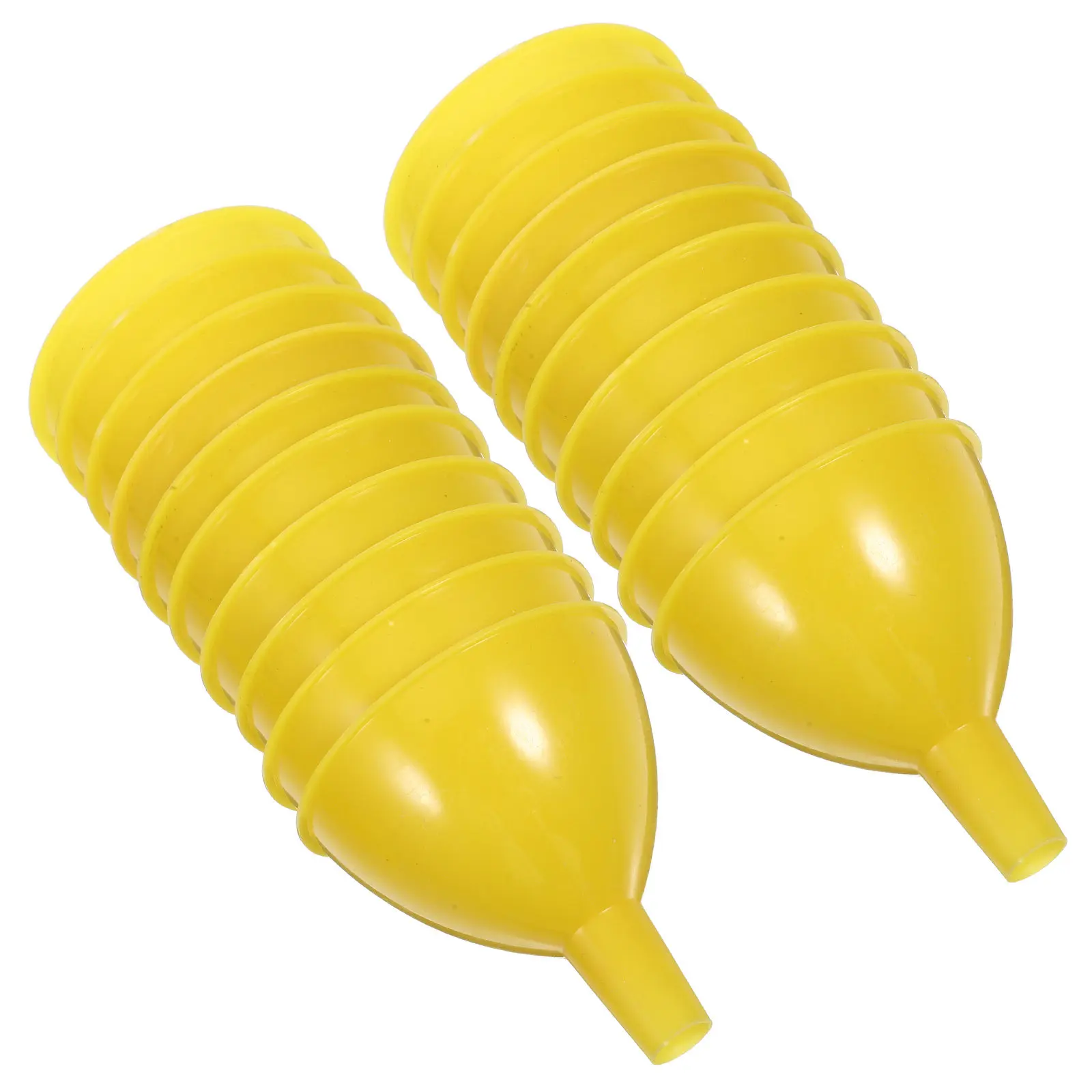 20Pcs Plastic Scientific Funnels for Laboratory Use Reusable Funnel Kit Wide Mouth Liquid Transfer Funnel for Bottle Filling
