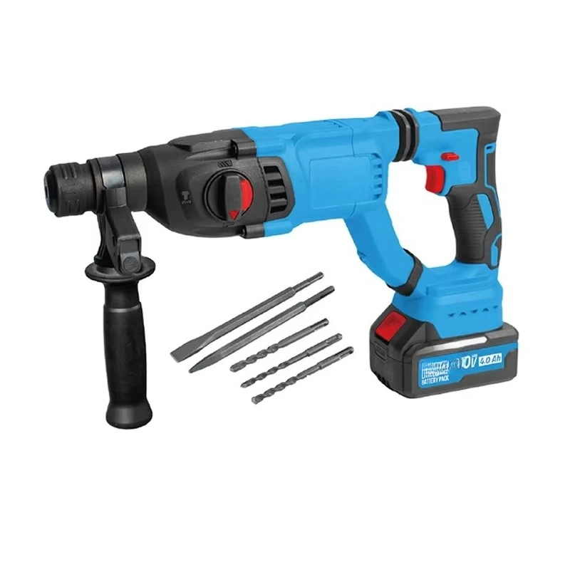 Professional 20V Rechargeable Lithium Battery Brushless Cordless 26mm Rotary Hammer Drill