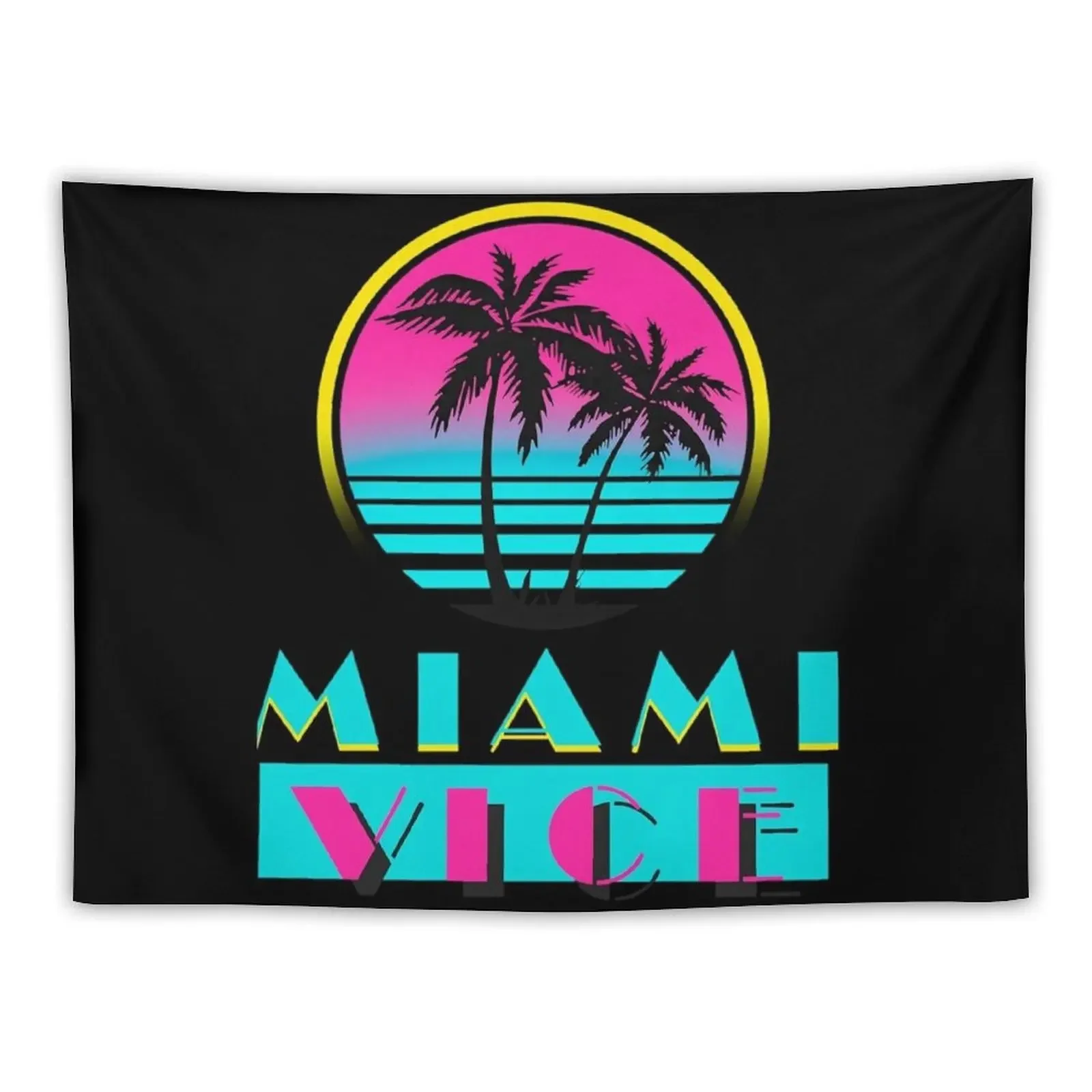 

Miami Vice Racerback\t Tapestry Home Decorators Room Decor Tapestry