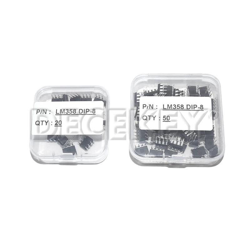 LM358P LM358 Operational Amplifier DIP8 IC Chip Kit Integrated Circuits Kit