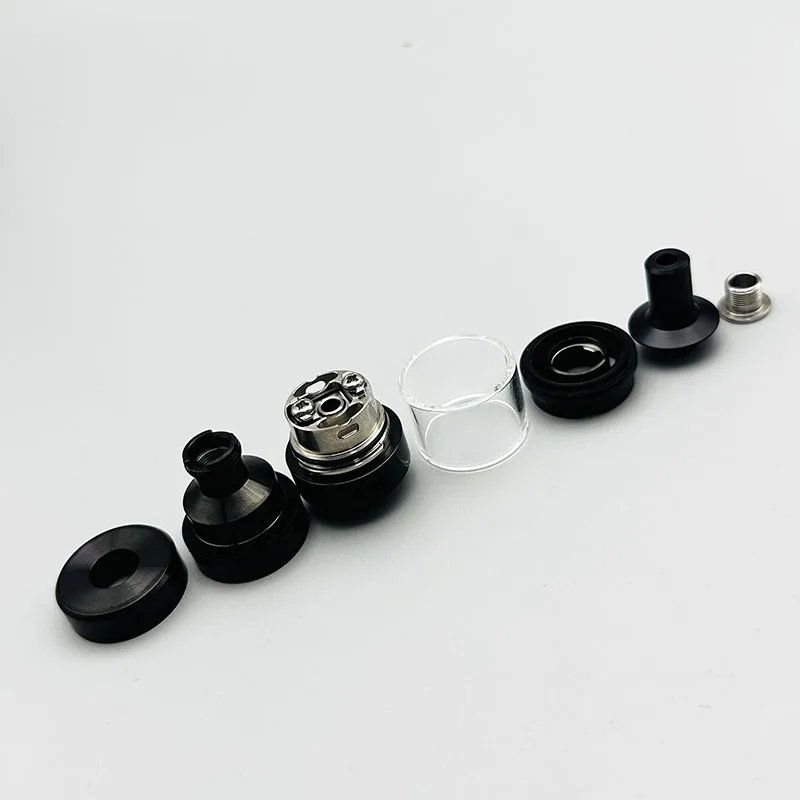 Vape ترايبود 2 RTA البخاخة 22 مللي متر 2.8 مللي قابلة لإعادة البناء ملء علوي لفائف واحدة 316SS MTL /DL خزان البخاخة مع 10 قطعة دبابيس الهواء
