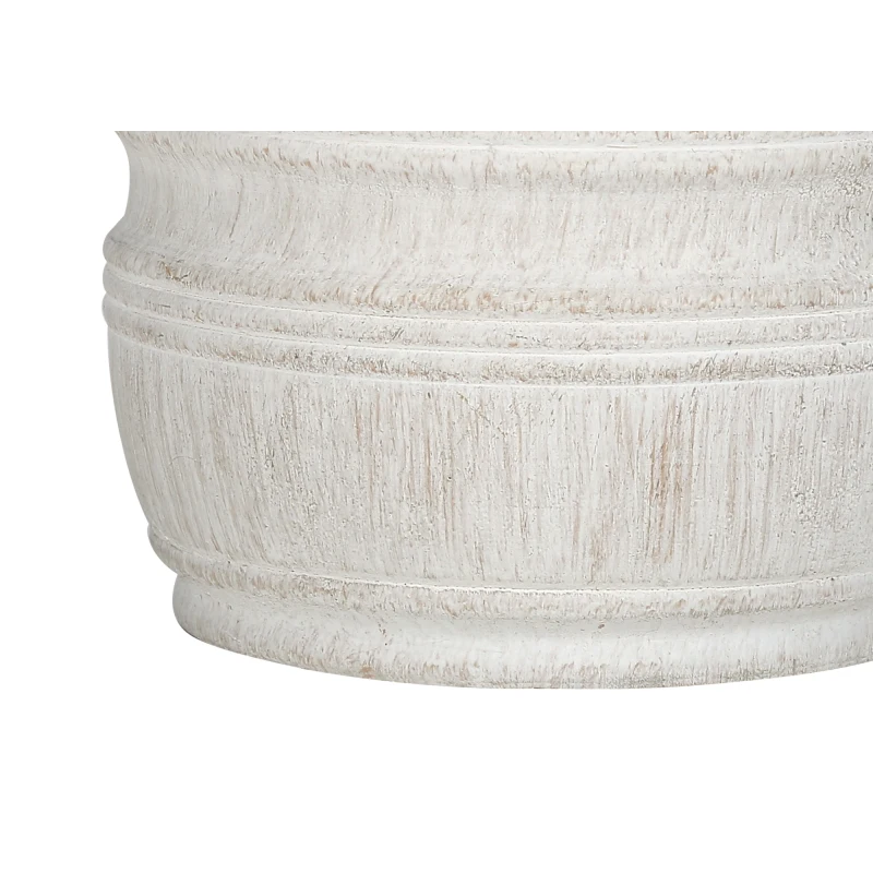 Ambiance Assembled dimensions Attached Base Brighten Lamp Lighting Room Shade Table Lighting, 28h, Table Lamp, Cream Resin, Ivor