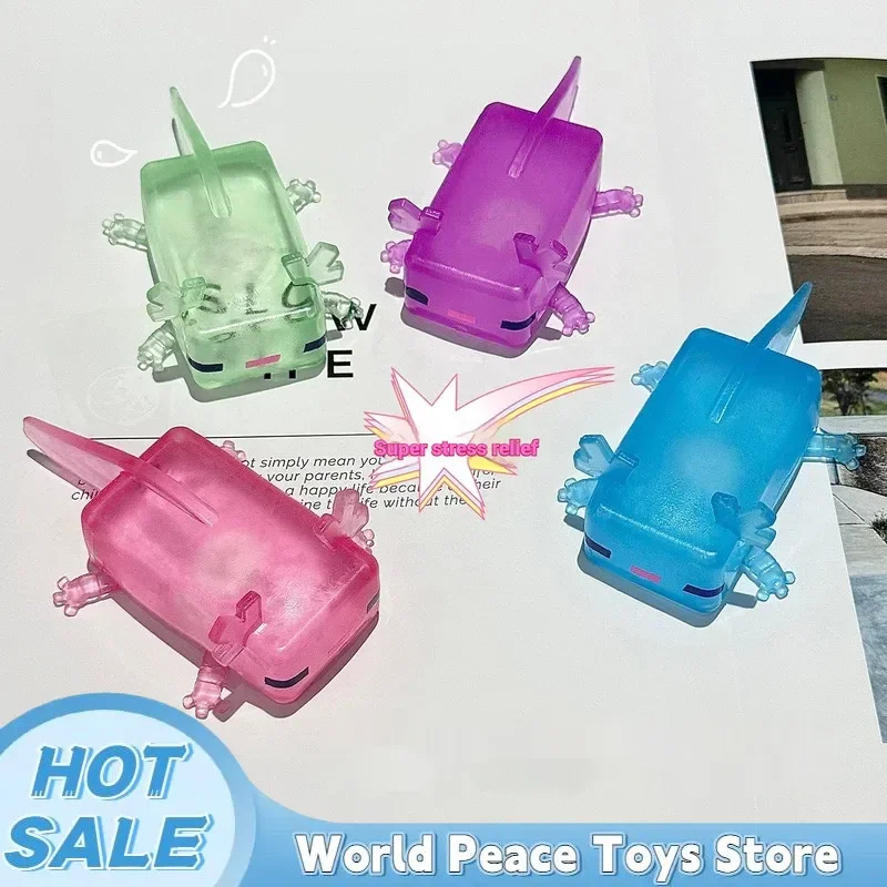 

2026 New Axolotl Squeeze Toys Relieve Stress And Release Emotions Fidget Sensory Squeeze Toys Creative Decompression Toy Gifts