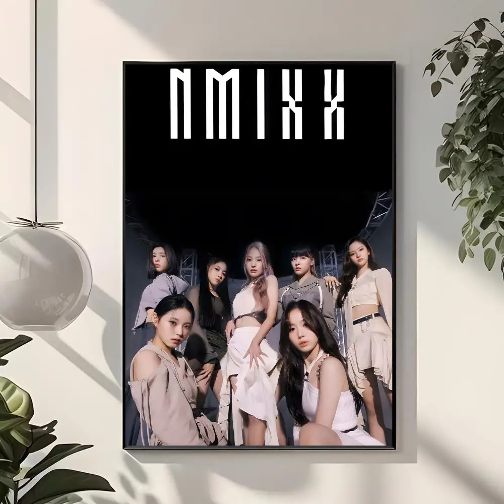 kpop group N-NMIXX Poster  Classic Home Interior Design & Modern Wall Decor Art Collection