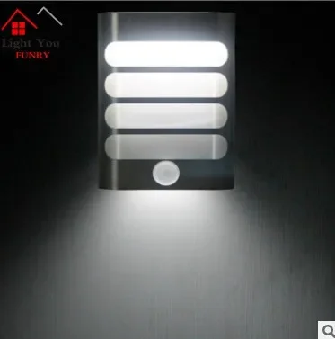 Rechargeable Night Light with Motion Sensor LED Wireless Wall Lamp Night Auto On/Off for Kid Hallway Pathway Staircase 18650