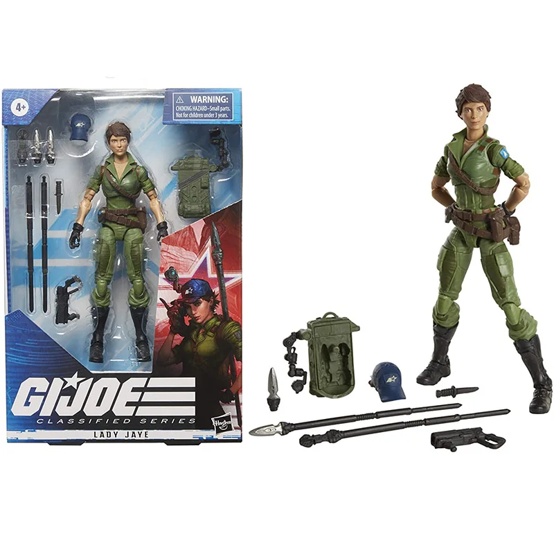 

Hasbro G.I. Joe Classified Series Lady Jaye Action Figure 25 Collectible Premium Toy with Multiple Accessories 6-Inch Scale