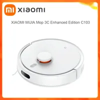 XIAOMI MIJIA Robot Vacuum Cleaners Mop 3C Plus Enhanced Edition Pro C103 5000PA Suction Sweeping Washing Mop APP Smart Planned
