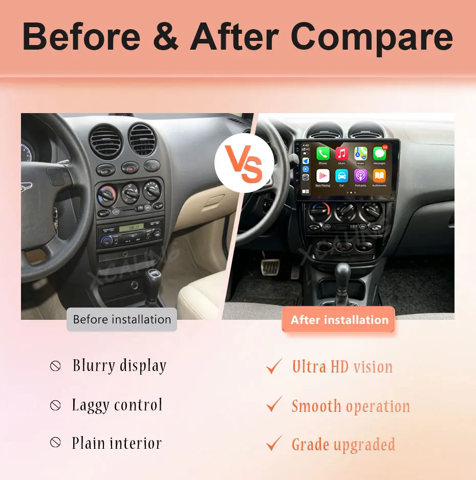 for Chevrolet Spark Chery QQ3 2004-2012 GPS Navigation 9