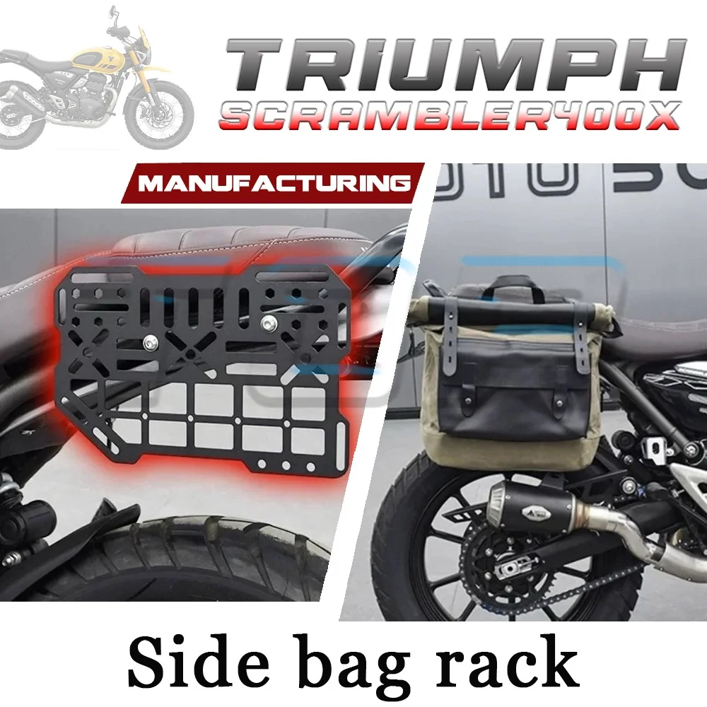 

SPEED 400/SCRAMBLER 400X left and right side bag racks 400speed/400X SCRAMBLER