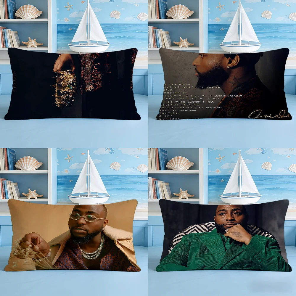 Davido O-OriadeS-ES Cushion Cover Rectangle Decorative Long Pillow Cases Sofa Bench Bedroom Chair LivingRoom