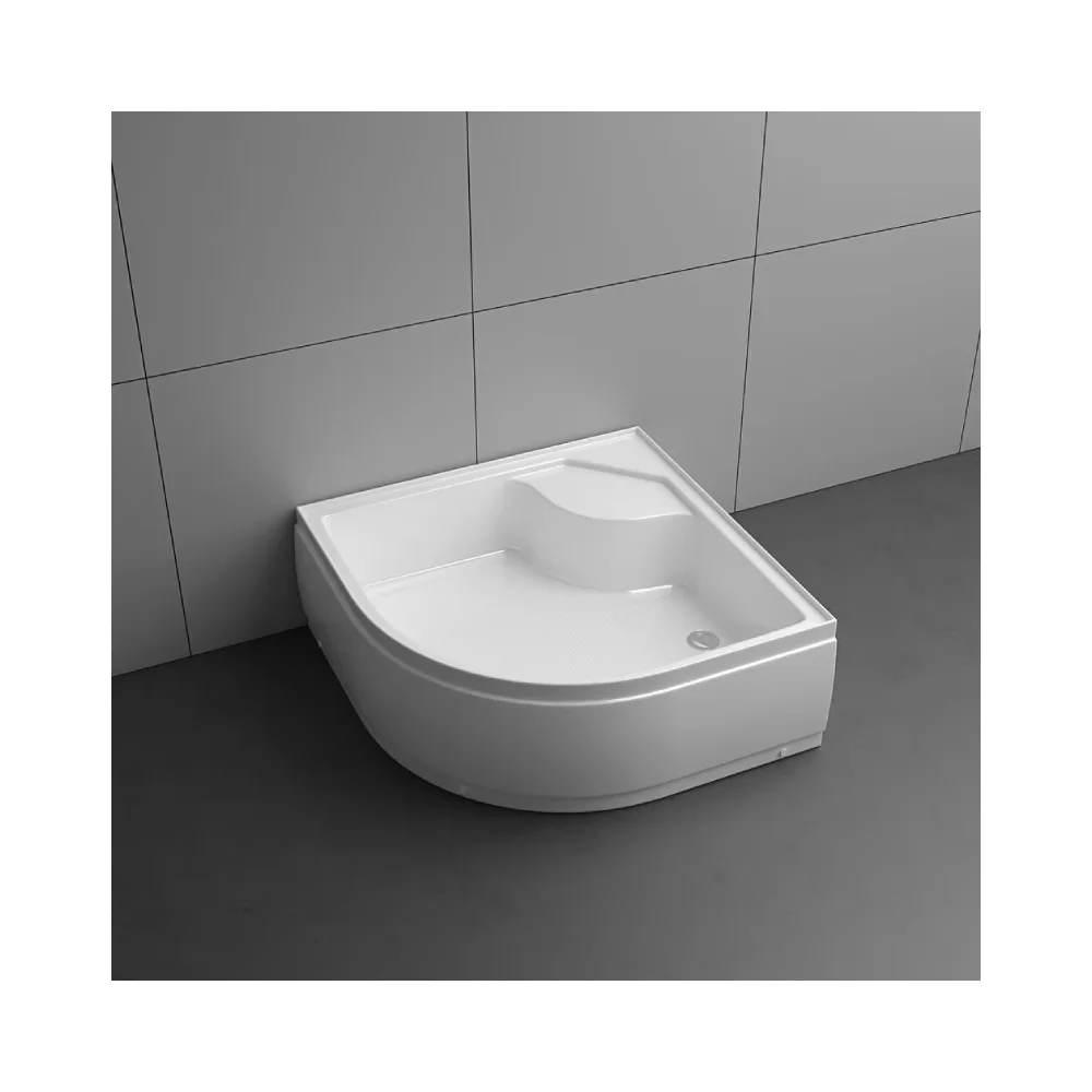 

Глубокий поддон для душа, универсальный караван на заказ, ванная комната, материал ABS, 35 см, глубокая изогнутая кабина для душа, кабина