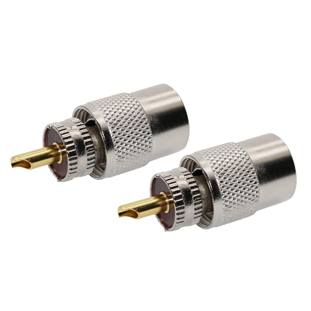 Stylish-20-Pack PL259 Solder Connector Plug With Reducer For RG8, RG-213 Coaxial Coax Cable