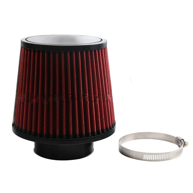 Universal Air Filter Mushroom Head Washable Cleaner High Flow Air Purifier Auto Professional Parts Automobile Modification