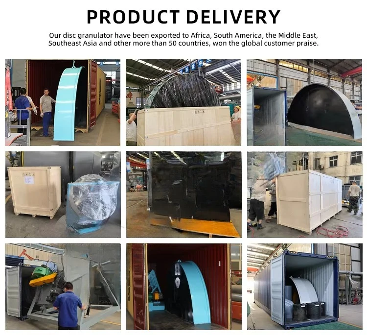 Organic Seaweed Fertilizer Granules Motor-Led Granulated Fertilizer Mixer and Compound Granulator