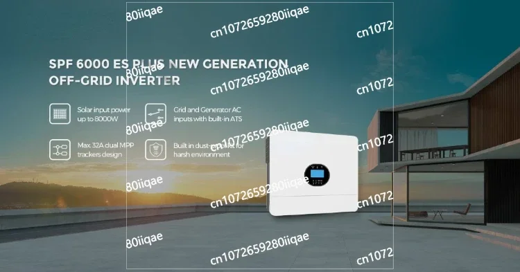 HotSolar Energy Photovoltaic Inverters SPF 6000 ES Plus 6Kw System Solar Inverter