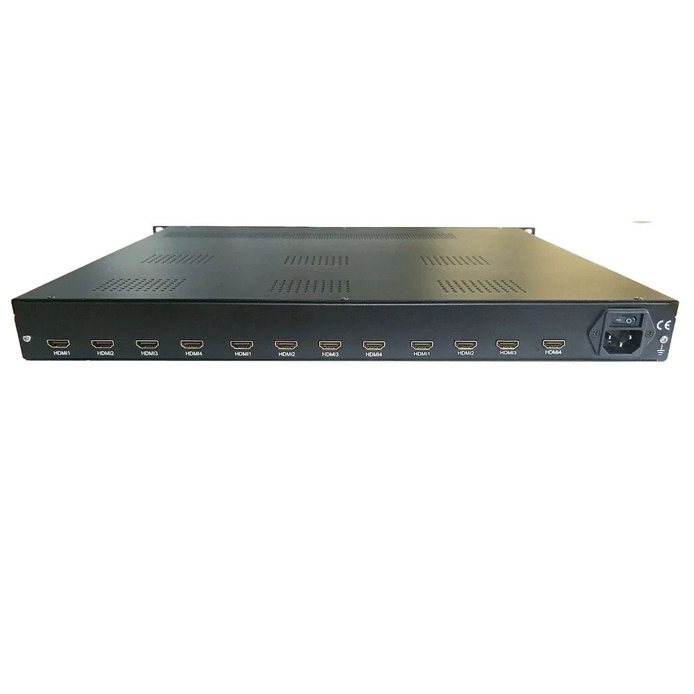 12-Channel H.264 Encoded 1080p Digital R F Encoder Modulator with DVB-C DVB-T ISDBT Modulation