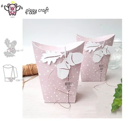 Piggy Craft metal cutting dies cut die mold Acorn leaf box Scrapbook paper craft knife mould blade punch stencils dies