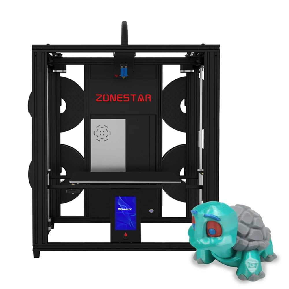 and Auto Four Adjustable Single Multi-color Zonestar 3D