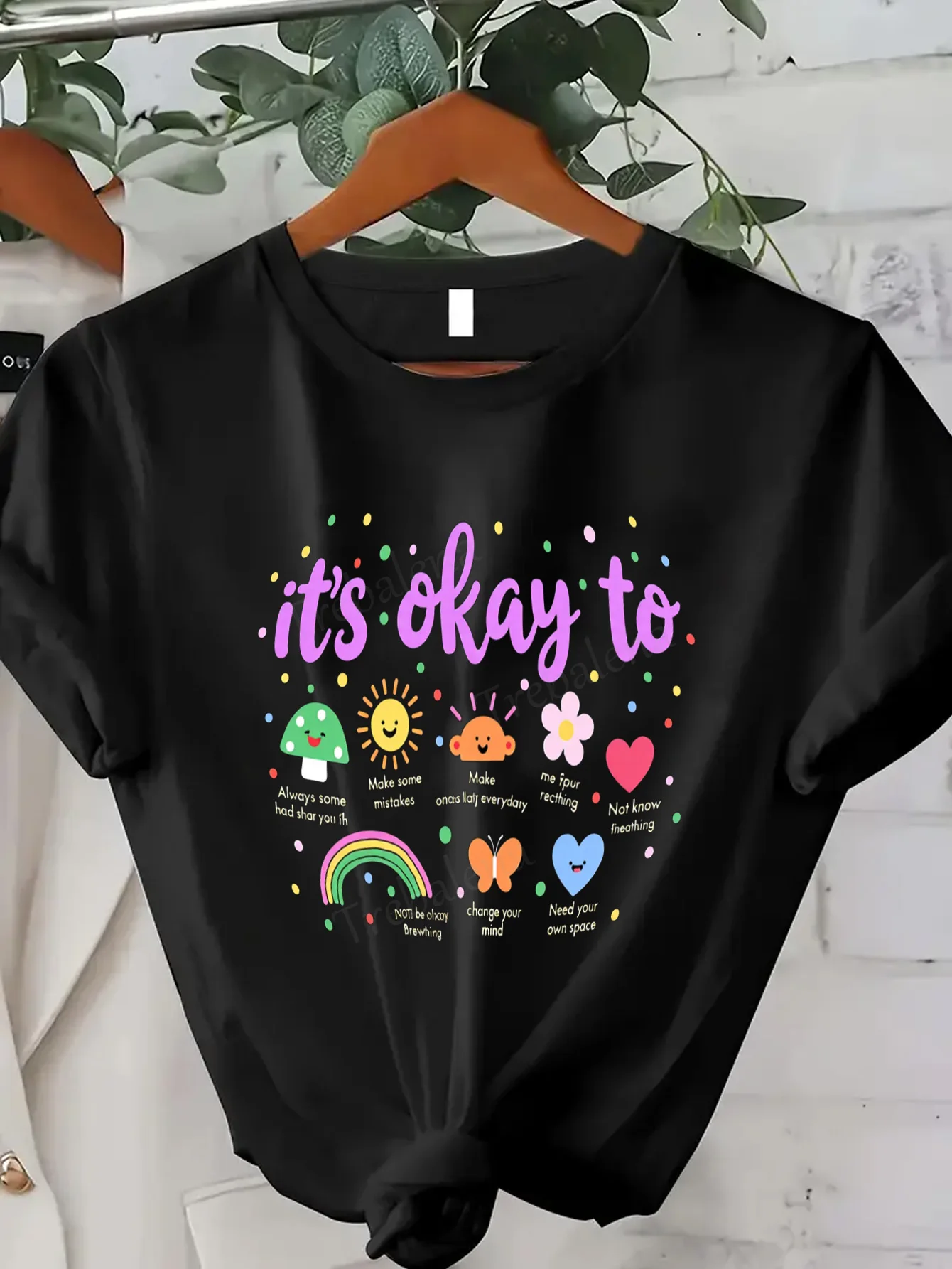 Women T-shirt Cute 