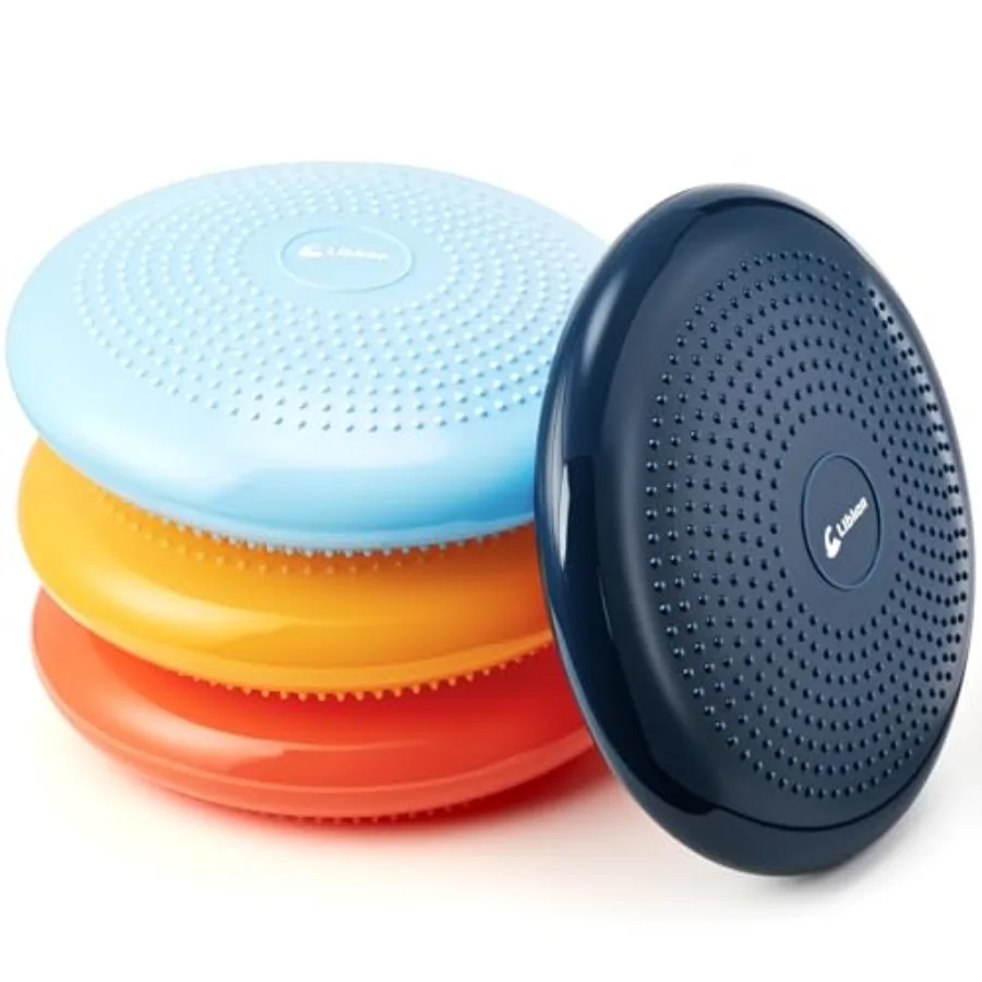 

Набор из 4 сенсорных надувных подушек-балансировок для сидения, дизайн «Облако», гибкие сиденья для классов начальной школы