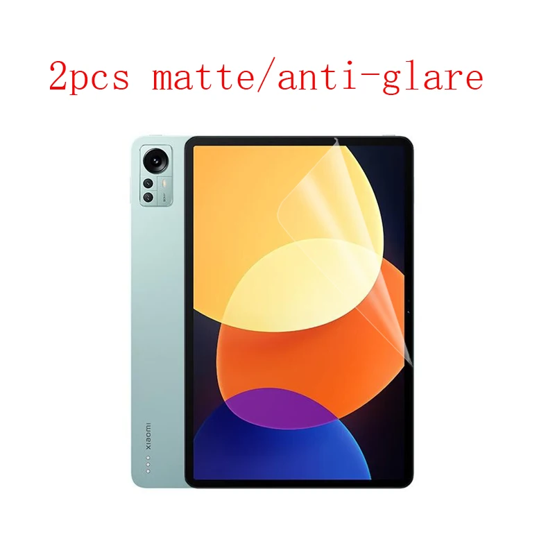 

Matte Anti-glare Screen Protector Plastic Film For Xiaomi Pad 5 Pro 12.4inch 2022 2pcs