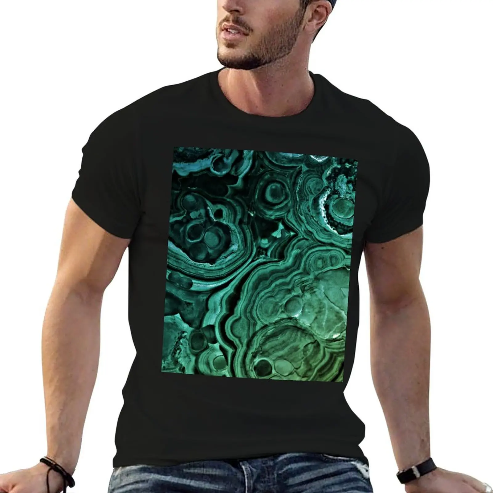 MALACHITE GEMSTONE by Monika Strigel T-Shirt essential t shirt rapper graphic tees funny t shirts for men