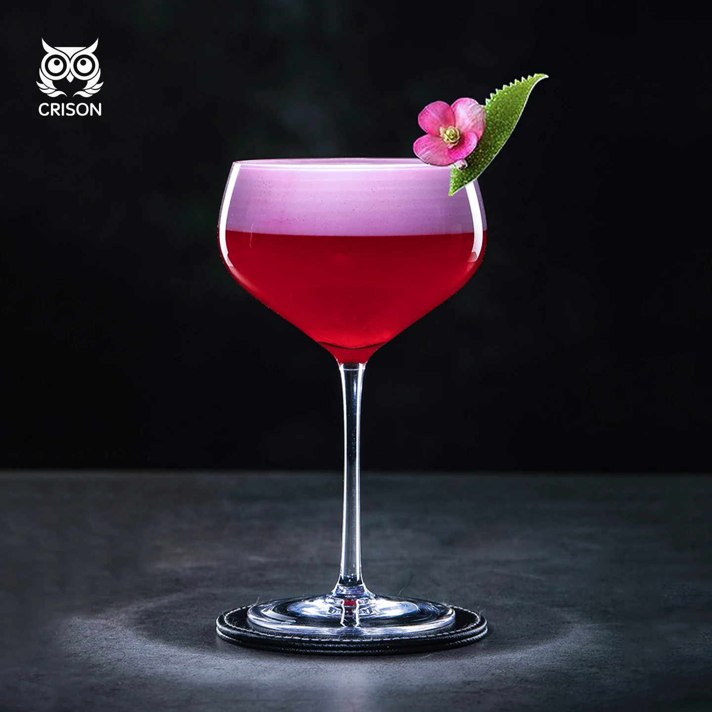 

CT2601 CRISON Professional Japanese cocktail glass/Champagne glass/Wine cup European crystal glass cup205ml