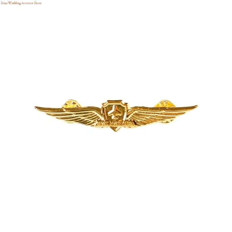 G92D Captain Chest Badge Badge Lapel Pin Metal Airman Wing Pin for Pilot
