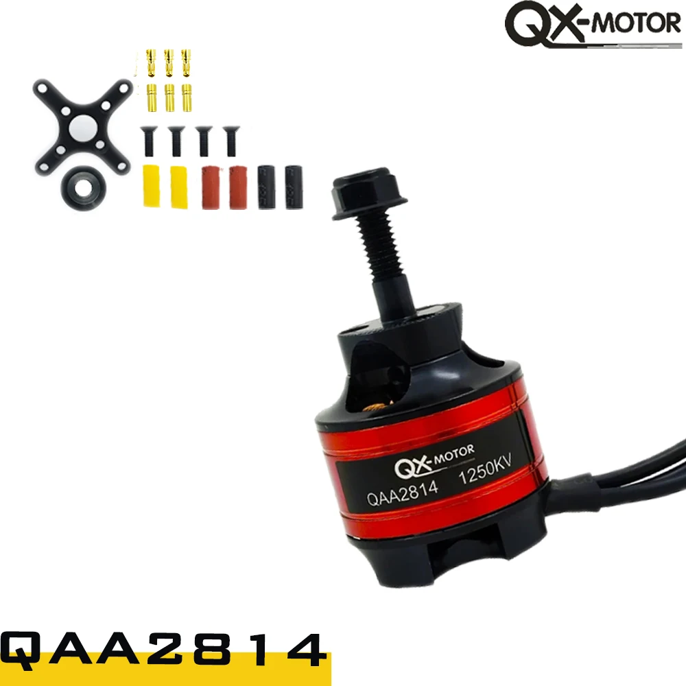 QX-MOTOR qa2814 CW CCW430/600/700/900/1000/1100/1250kv silnik bezszczotkowy do silnik samolotu stałopłatowego samolotu RC