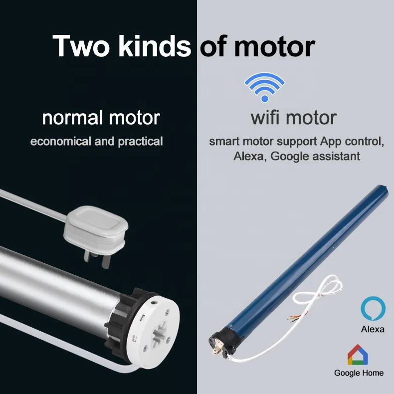 Smart home roller curtain Electric curtain roller blind motor remote blind