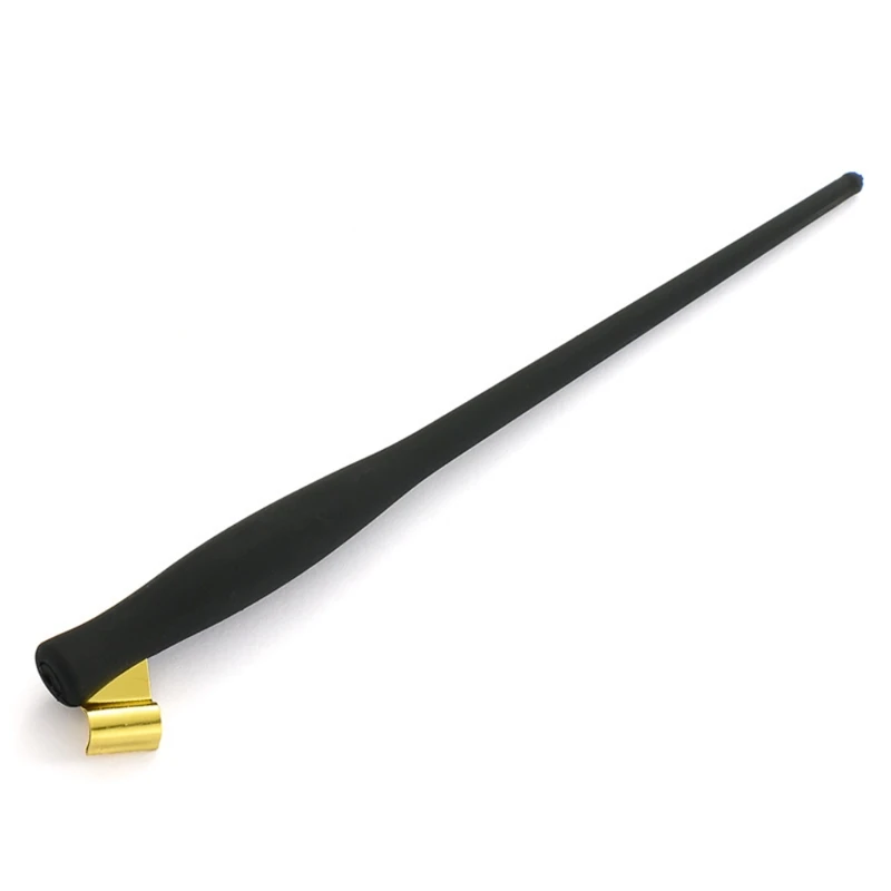 Verstellbarer schräger Kalligraphie-Dip-Pen-Feder halter Multi-Fit-Messing flansch Englisch Schräg spitz stift Schräg stift halter – Detail 8