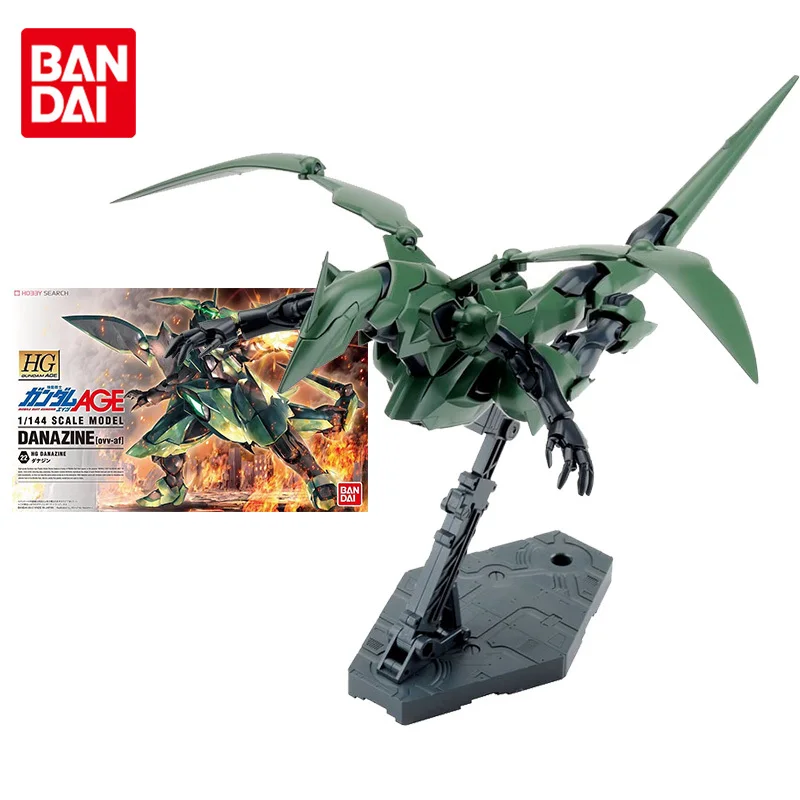 

Bandai Gundam Model Kit Anime Figure HG 1/144 AGE-22 Danazine OVV-AF Genuine Gunpla Model Action Toy Figure Toys for Children