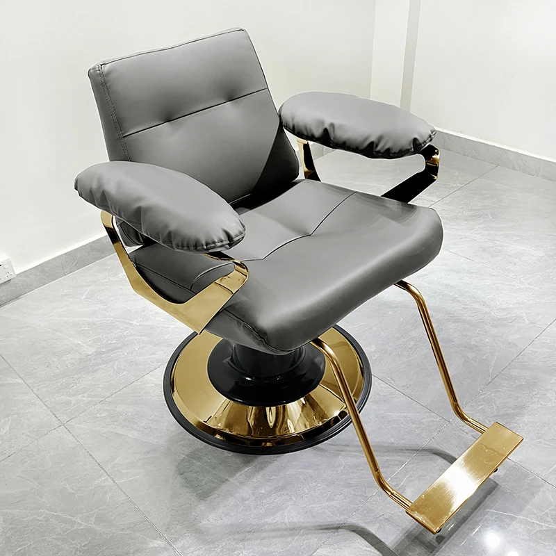 

Tattoo Barbershop Barber Chair Salon Office Makeup Barber Chair Commercial Vintage Sillon De Barbero Profesional Salon Furniture