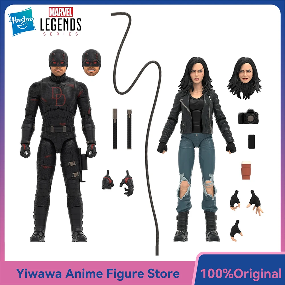 

Оригинальный новый набор из 2 фигурок Hasbro Marvel Legends Series Daredevil & Jessica Jones (Daredevil: Born Again)