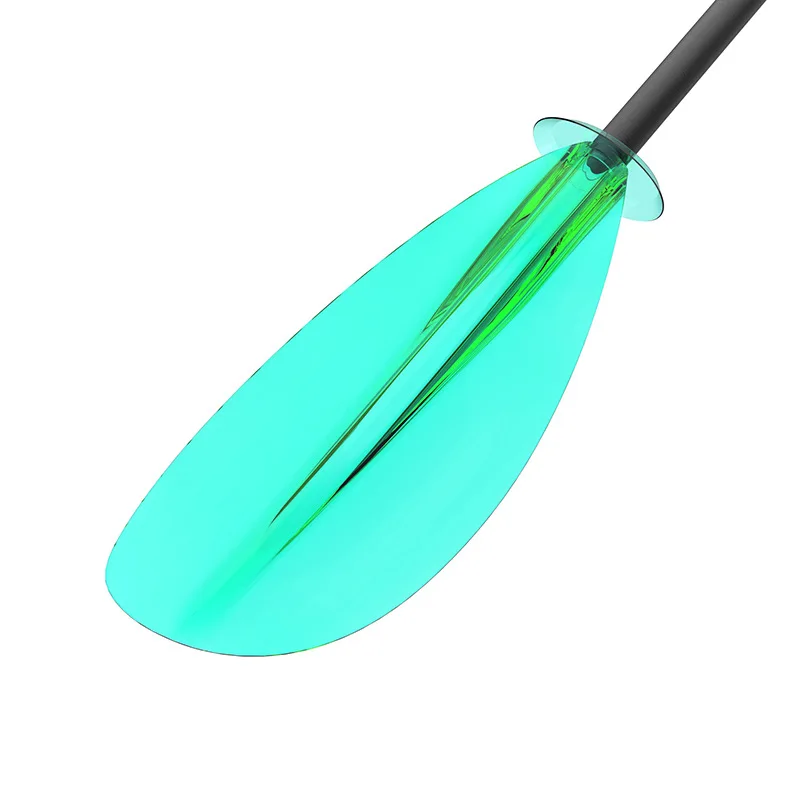 

Transparent Paddle 117cm Portable Kayak Paddle Aluminum Alloy Double Head Paddle Surfboard Removable Pulp