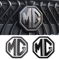 Car Front Rear Logo Emblem Stickers Steering Wheel Sticker Accessories MG ZS MG5 MG6 MG7 MG HS MG5 Scorpio MG6 PRO MG4