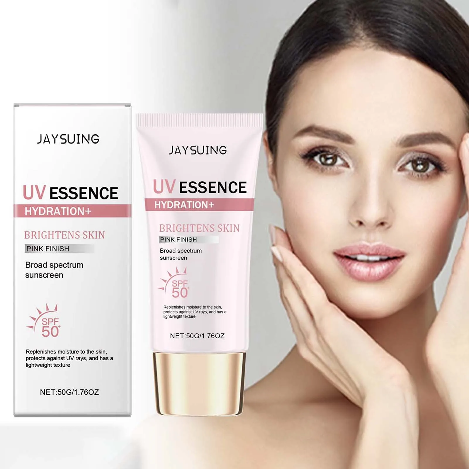 Moisturizing Protective Cream For Body Outdoor Protection UV Waterproof Lightweight Texture Brightening Skin Sun Screen Cream