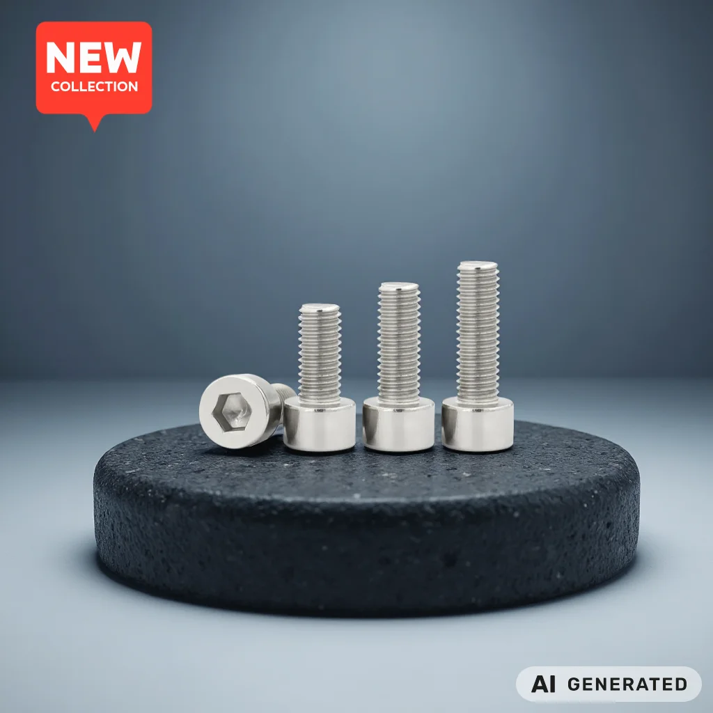 5/50pcs 316 Stainless Steel Smooth Hex Socket Head Cap Screw GB70.1 No Knurl Cylinder Head Allen Bolt M2~M8 A4 Marine Fastener