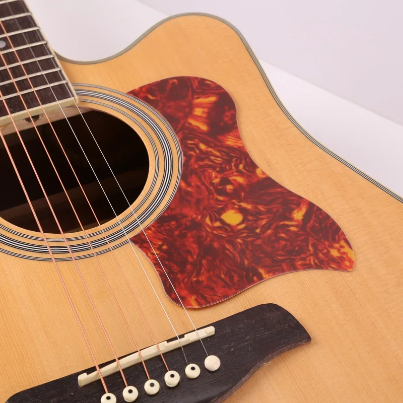 1PC Professional Folk Acoustic Guitar Pickguard Top Comma Shape Self-adhesive Pick Guard Sticker for Acoustic Guitar Accessories