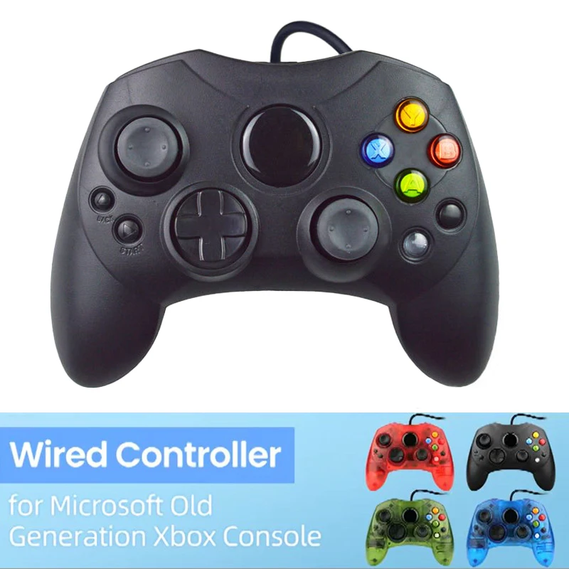 

Wired Gamepad Controller for Xbox Old Generation Wired Gamepad Gaming Joystick Joypad for Microsoft Xbox with Vibration Function