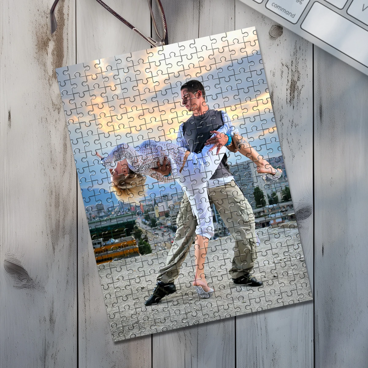 35/300/500/1047pcs Personalized Custom Photo Puzzle couple Custom Your Own Photo/Picture Gift For Holiday Party Wedding Birthday