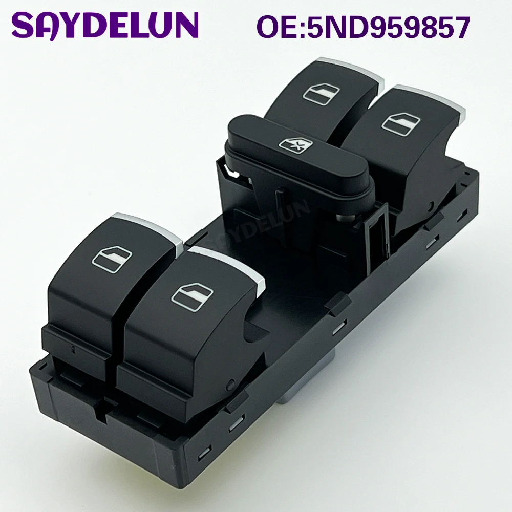 

5ND959857 Driver Master Power Window Switch Button For VW PassatB7 Golf Jetta CC Leon Tiguan Touran High Quality Car Accessories