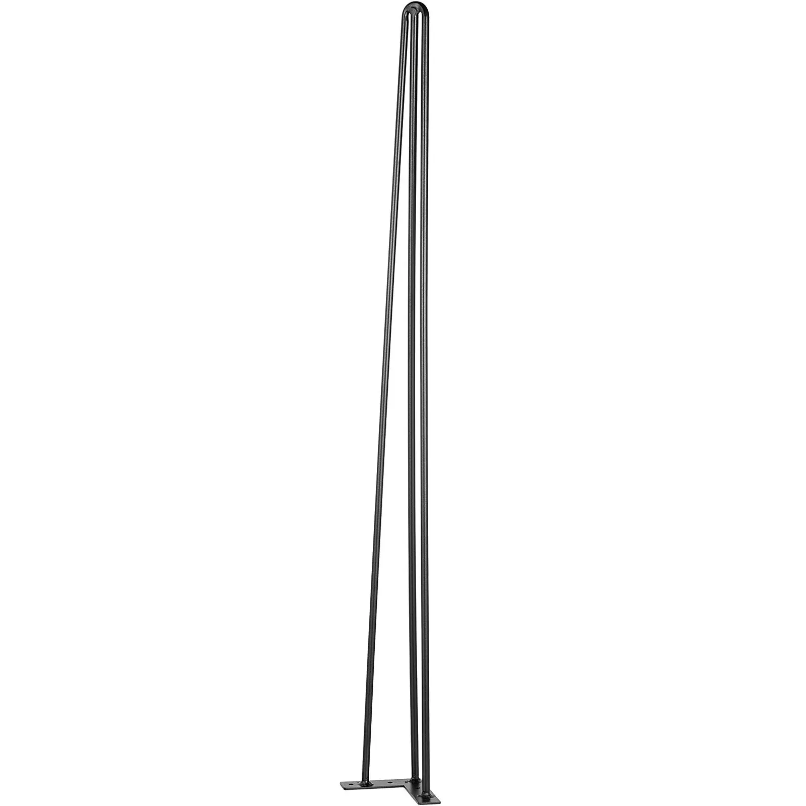 

Ножки для стола Hairpin, 40 дюймов, черные, комплект из 4 штук, грузоподъемность 880 фунтов (по 220 фунтов на штуку), ножки для стола Hairpin, 3 штанги, для скамьи-стола D